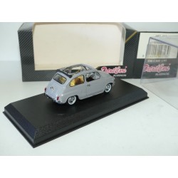 FIAT 600 D CABRIOLET 1965 Gris DETAILCARS 313 1:43