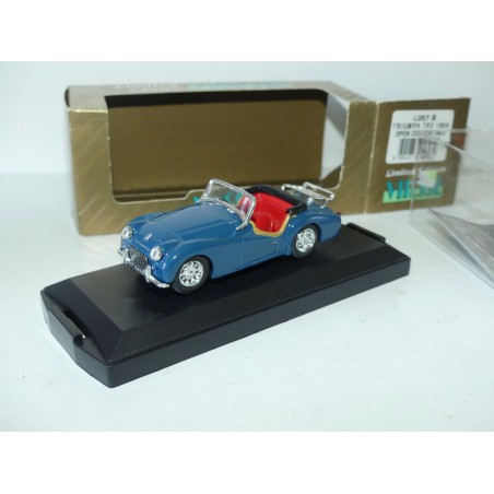 TRIUMPH TR3 1956 Bleu VITESSE L057B 1:43