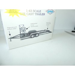  REMORQUE PORTE VOITURE GMP 1:43