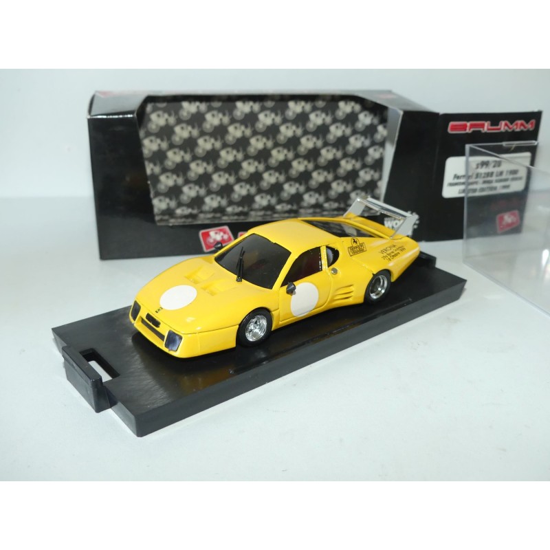 FERRARI 512BB LM 1980 FRANCORCHAMPS  BORSA VERONA BRUMM S99/28 1:43