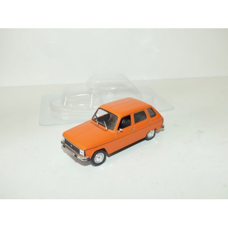 RENAULT 6 Phase 2 Orange NOREV 1:43 sous coque