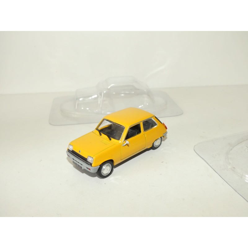 RENAULT 5 Jaune Orangée NOREV 1:43 sous coque