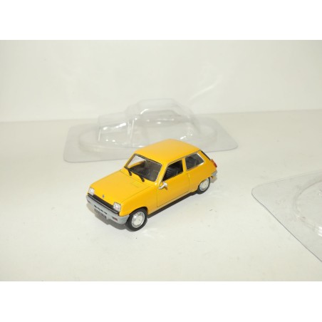 RENAULT 5 Jaune Orangée NOREV 1:43 sous coque