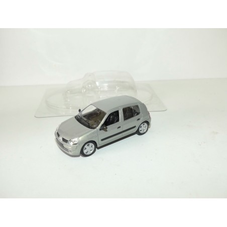 RENAULT CLIO II Gris NOREV 1:43 sous coque