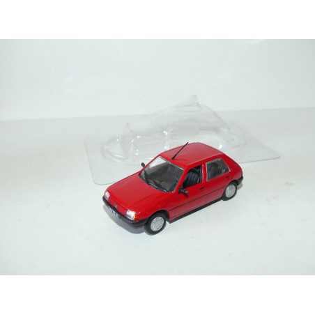 PEUGEOT 205 5 Portes Rouge NOREV 1:43 sous coque