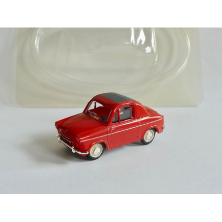 VESPA 400 Rouge OrangÃ© NOREV 1:43 sous coque