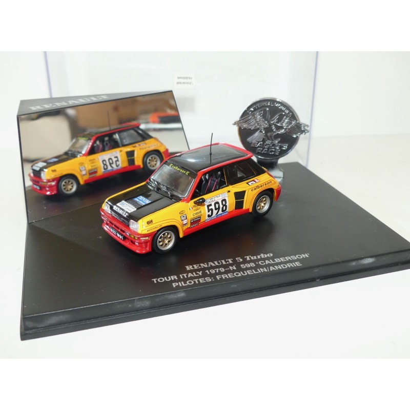 RENAULT 5 TURBO TOUR D ITALY 1979 G. FREQUELIN UNIVERSAL HOBBIES 1:43