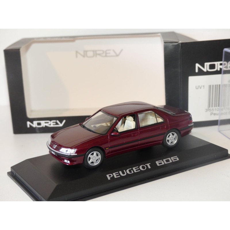 PEUGEOT 605 Bordeaux NOREV 1:43