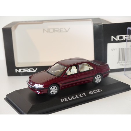 PEUGEOT 605 Bordeaux NOREV 1:43
