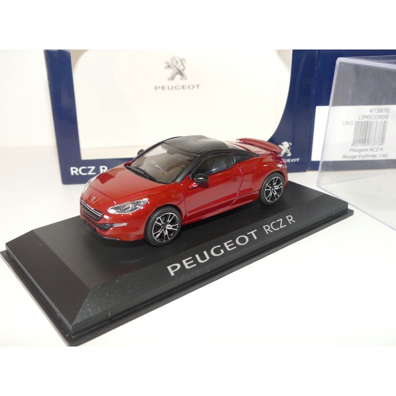 PEUGEOT RCZ R Rouge Erythrée NOREV 1:43