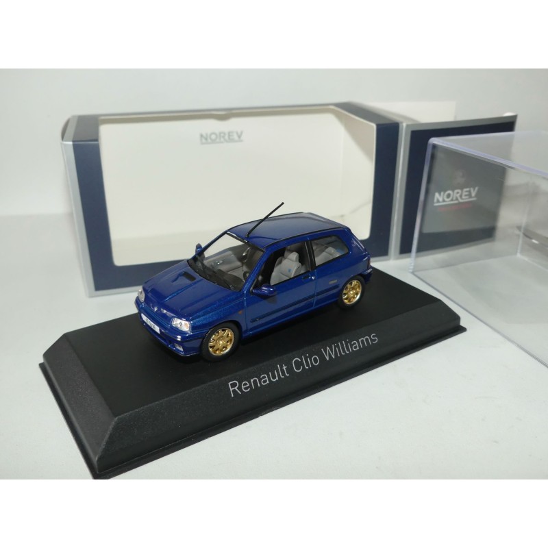 RENAULT CLIO WILLIAMS 1996 Bleu NOREV 1:43