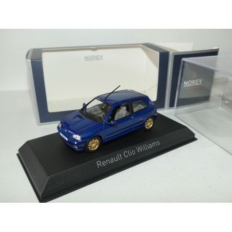 RENAULT CLIO WILLIAMS 1996 Bleu NOREV 1:43