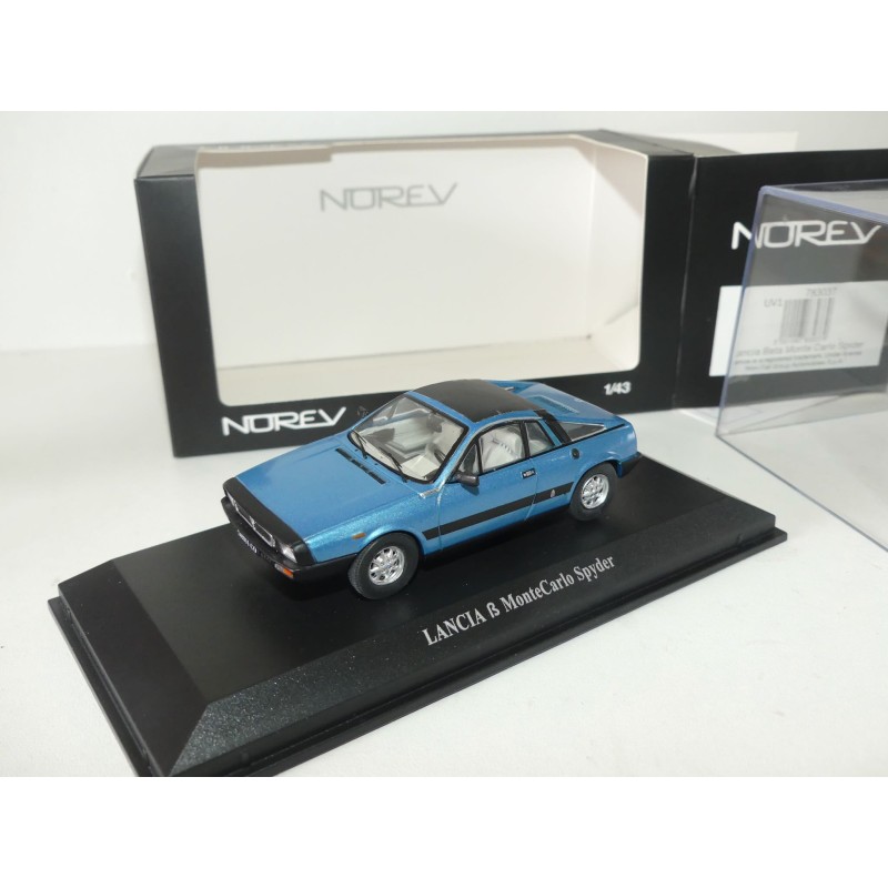 LANCIA BETA MONTE CARLO SPYDER Bleu NOREV 1:43