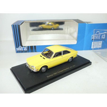 SIMCA 1501 COUPE HEULIEZ 1966 Jaune AVENUE 43 1:43