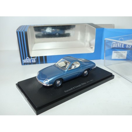 RENAULT 8 COUPE GHIA 1964 Bleu AVENUE 43 1:43