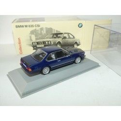 BMW M 635 CSi Bleu MINICHAMPS 1:43