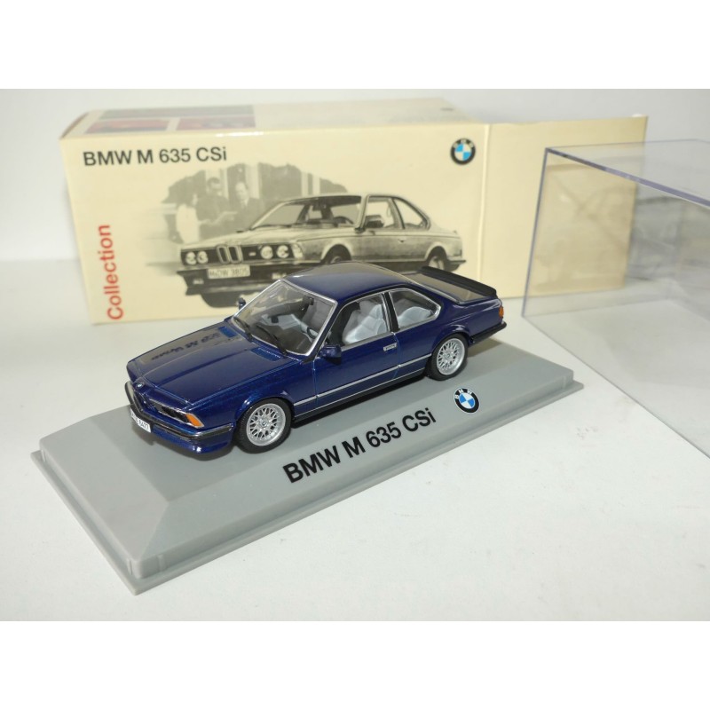 BMW M 635 CSi Bleu MINICHAMPS 1:43