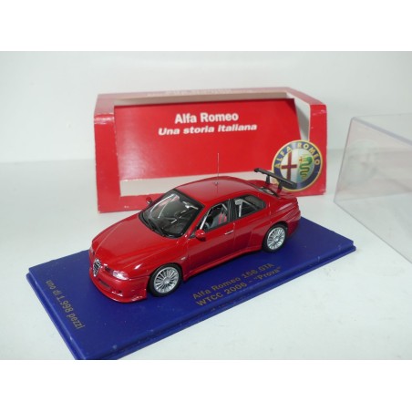 ALFA ROMEO 156 GTA WTCC 2006 PROVA Rouge M4 1:43
