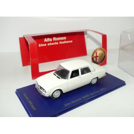 ALFA ROMEO 2000 BERLINA 1971 Blanc M4 1:43
