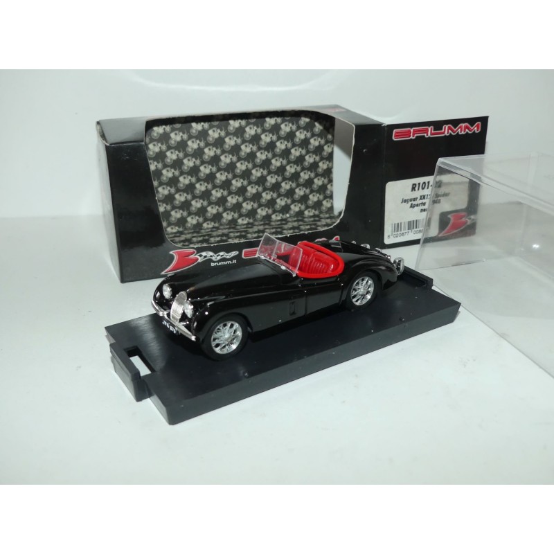 JAGUAR XK 120 SPIDER APERTA 1948 Noir BRUMM R101-02 1:43