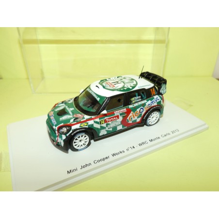 MINI COOPER WRC NÂ°14 RALLYE MONTE CARLO 2012 NOBRE SPARK 1:43
