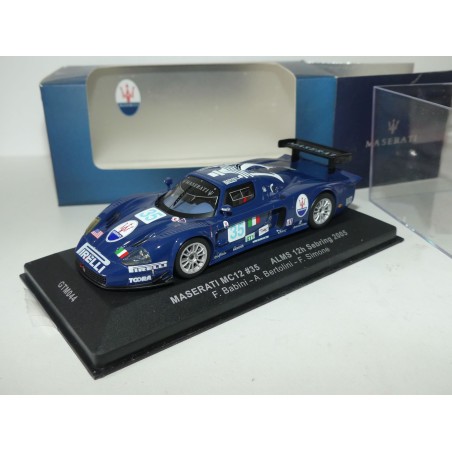 MASERATI MC12 N°35 ALMS 12H SEBRING 2005 IXO GTM044 1:43