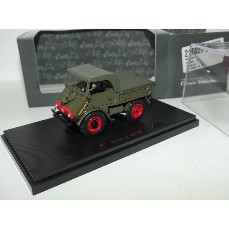 MERCEDES UNIMOG 1953 OLIV DONGGUAN PHILATELIE LIECHTENSTEIN 1:43