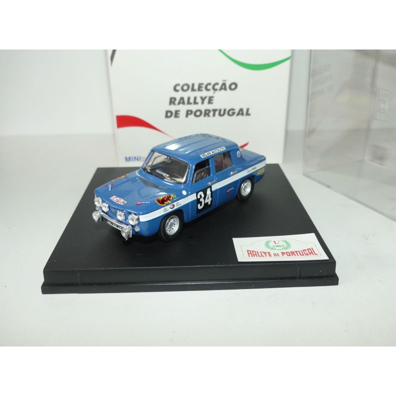 RENAULT 8 RALLYE PORTUGAL TAP 1967  MINIPARTES 1:43 