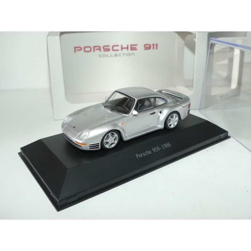 PORSCHE 959 1986 Gris ATLAS 1:43