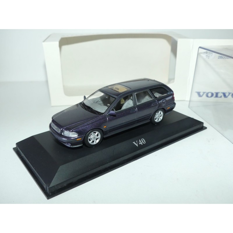 VOLVO V40 BREAK Mauve MINICHAMPS 1:43