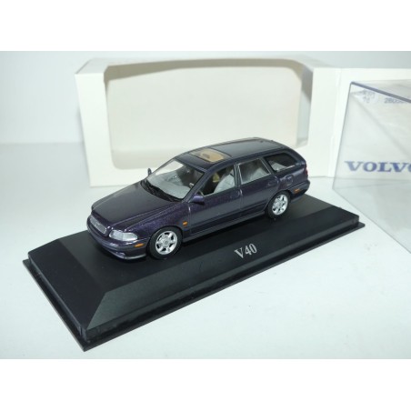 VOLVO V40 BREAK Mauve MINICHAMPS 1:43