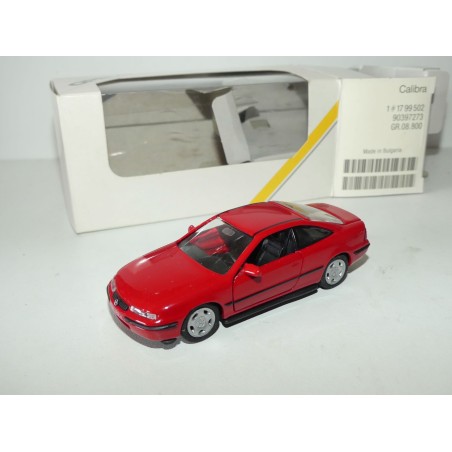 OPEL CALIBRA Rouge SCHUCO 1:43 boite carton