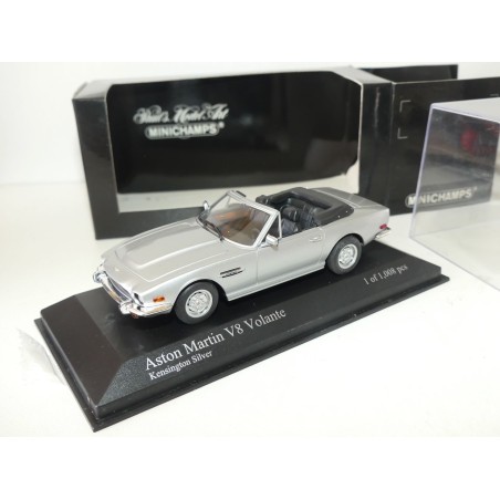 ASTON MARTIN V8 VOLANTE 1987 Gris MINICHAMPS 1:43
