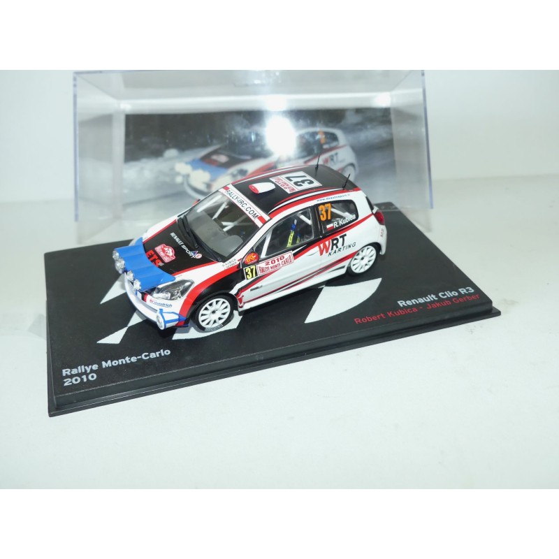 RENAULT CLIO R3 RALLYE MONTE CARLO 2010 R. KUBICA ALTAYA 1:43 Abd