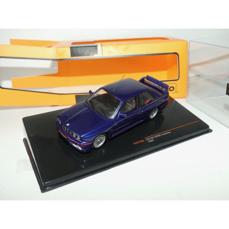 BMW M3 SPORT EVOLUTION 1990 Bleu IXO CLC378N 1:43