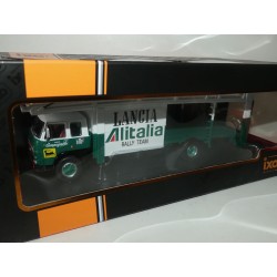 CAMION FIAT 673 RACING TRANSPORTER TEAM LANCIA ALITALIA 1976 IXO TRU038 1:43