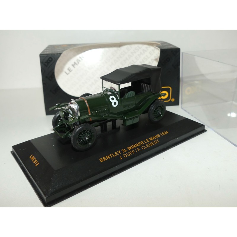 BENTLEY 3L N°8 LE MANS 1924 IXO LMC012 1:43 Arrivée 1èr