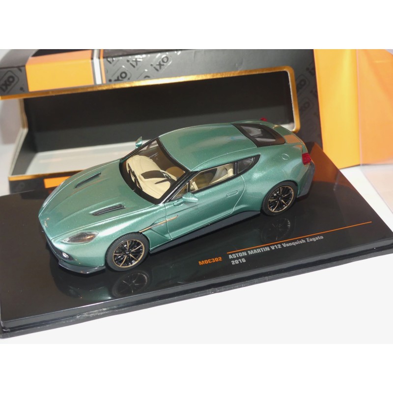 ASTON MARTIN V12 VANQUISH ZAGATO 2016 Vert IXO MOC302 1:43