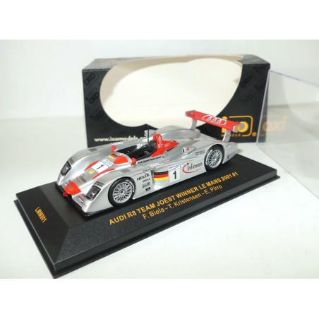 AUDI R8 N°1 LE MANS 2001 IXO LMM001 1:43