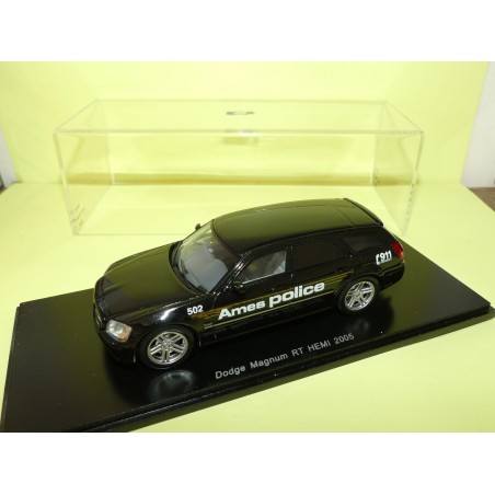 DODGE MAGNUM RT HEMI 2005 Noir AMES POLICE SPARK S0852 1:43