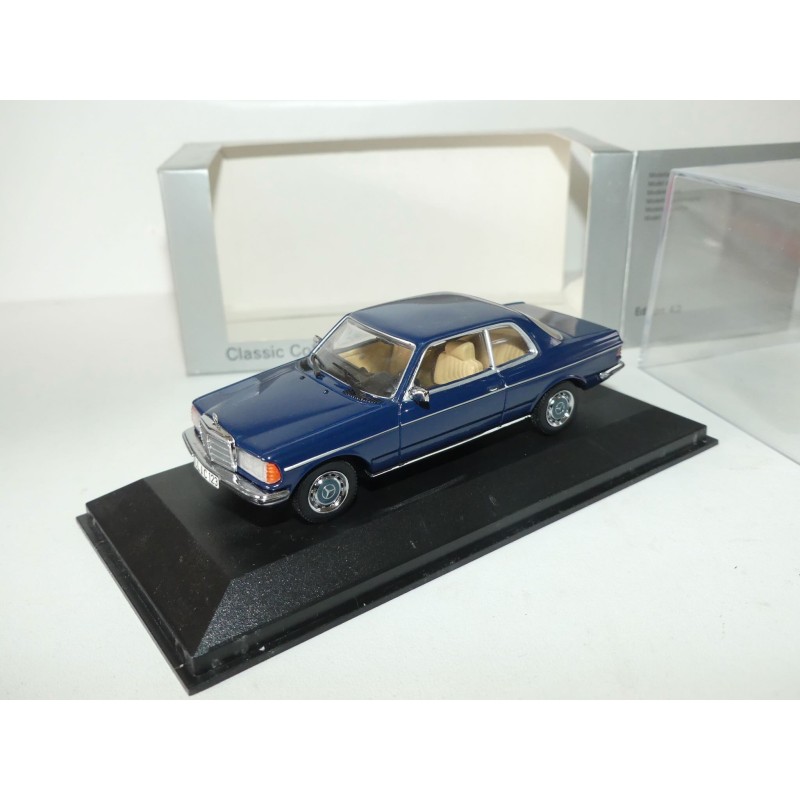 MERCEDES COUPE W123 Bleu MINICHAMPS 1:43