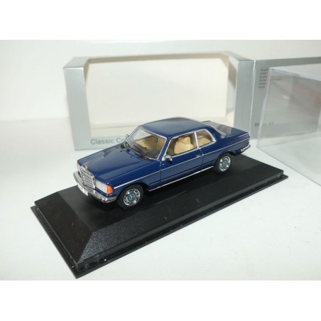 MERCEDES COUPE W123 Bleu MINICHAMPS 1:43