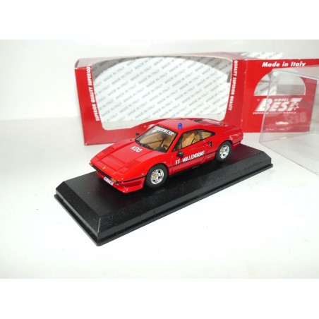 FERRARI 308 GTB COUPE VIGILI DEL FUEGO AUTRIA 1983 POMPIERS BEST 9445 1:43  