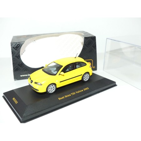 SEAT IBIZA III TDi 2002 Jaune IXO MOC032 1:43