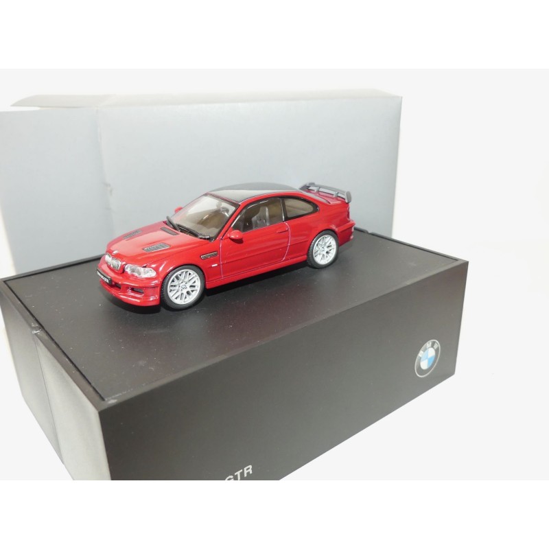 BMW M3 E46 GTR Rouge et Toit Carbone KYOSHO 1:43