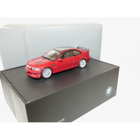 BMW M3 E46 GTR Rouge et Toit Carbone KYOSHO 1:43