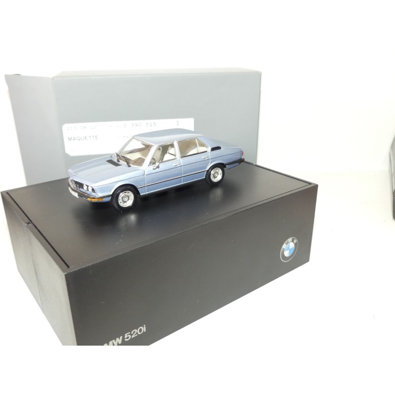 BMW 520 E12 1972 Bleu MINICHAMPS 1:43