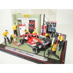 DIORAMA FORMULE 1 CARARAMA 1:43 boite vitrine