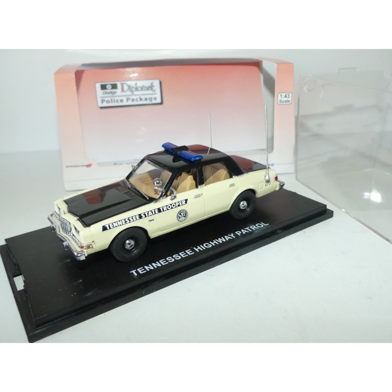 DODGE DIPLOMAT POLICE TENNESSE HIGHWAY PATROL FIRST RESPONCE 1:43
