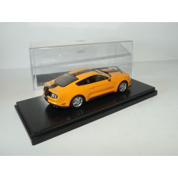 FORD MUSTANG 2018 Orange et Bande Noir TRAX TRR99 1:43